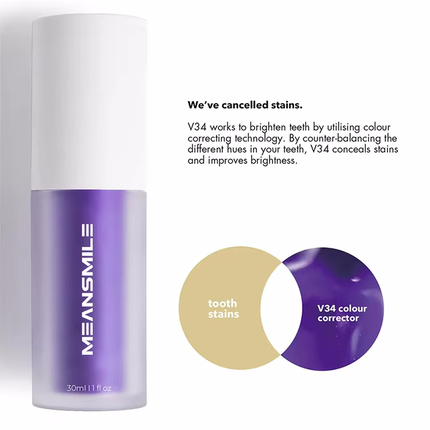 MeanSmile V34 Whitening Serum