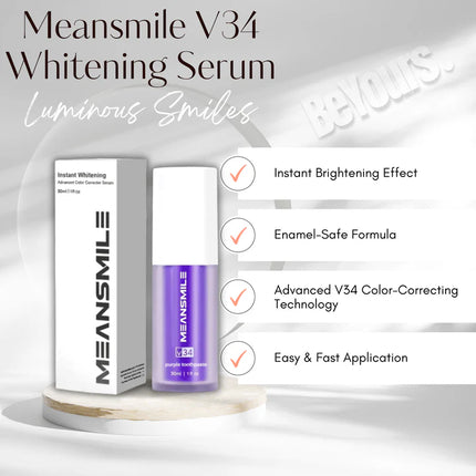 MeanSmile V34 Whitening Serum